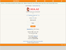 Tablet Screenshot of cana.az